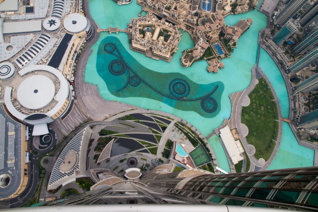 Bird's eye view of dubai trip